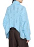 Back View - Click To Enlarge - BEAUTIFUL PEOPLE - Double End Openwork Cable Knit Cardigan
