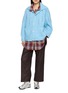 Figure View - Click To Enlarge - BEAUTIFUL PEOPLE - Double End Openwork Cable Knit Cardigan
