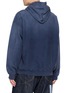 Back View - Click To Enlarge - MIHARA YASUHIRO - Distressed Faded Terry Hoodie