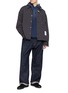 Figure View - Click To Enlarge - MIHARA YASUHIRO - Distressed Faded Terry Hoodie
