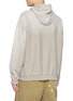 Back View - Click To Enlarge - MIHARA YASUHIRO - Distressed French Terry Cotton Hoodie