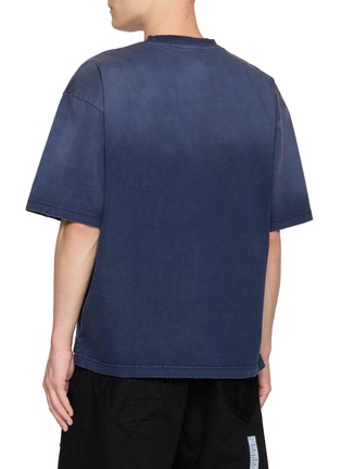 Back View - Click To Enlarge - MIHARA YASUHIRO - Distressed Faded T-Shirt