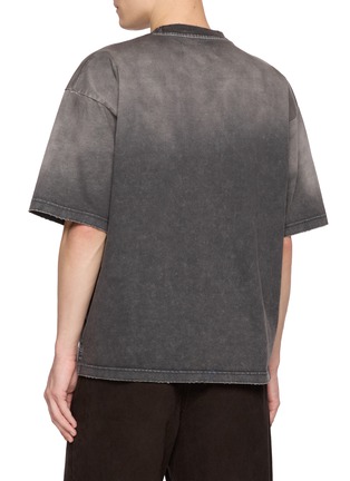 Back View - Click To Enlarge - MIHARA YASUHIRO - Distressed Pocket T-Shirt