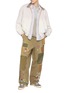 Figure View - Click To Enlarge - MIHARA YASUHIRO - Distressed Pocket T-Shirt