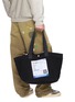 Figure View - Click To Enlarge - MIHARA YASUHIRO - Cotton Canvas Tote Bag