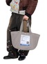 Figure View - Click To Enlarge - MIHARA YASUHIRO - Cotton Canvas Tote Bag