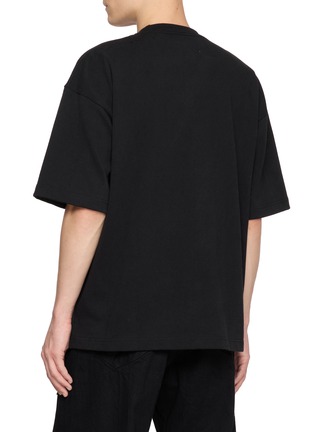 Back View - Click To Enlarge - MIHARA YASUHIRO - Patch Pocket Heavy Weight Jersey T-Shirt