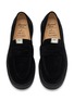 Detail View - Click To Enlarge - MIHARA YASUHIRO - Andy Suede Penny Loafers