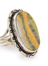 Detail View - Click To Enlarge - TIHWA JEWELRY - Silver Jasper Statement Ring — US 9