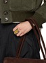 Figure View - Click To Enlarge - TIHWA JEWELRY - Silver Jasper Statement Ring — US 9
