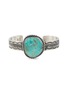 TIHWA JEWELRY Extra Large Silver Turquoise Cuff
