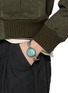 Figure View - Click To Enlarge - TIHWA JEWELRY - Extra Large Silver Turquoise Cuff