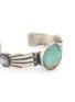 Detail View - Click To Enlarge - TIHWA JEWELRY - Small Silver Turquoise Cuff