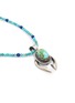 Detail View - Click To Enlarge - TIHWA JEWELRY - Silver Turquoise Pendant