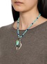 Figure View - Click To Enlarge - TIHWA JEWELRY - Silver Turquoise Pendant