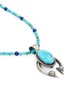 Detail View - Click To Enlarge - TIHWA JEWELRY - Silver Turquoise Pendant