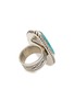 Detail View - Click To Enlarge - TIHWA JEWELRY - Silver Turquoise Ring — Size US 6.5