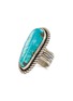 TIHWA JEWELRY Silver Turquoise Ring — Size US 6.5