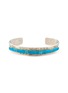 TIHWA JEWELRY Small Silver Turquoise Cuff