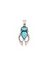 TIHWA JEWELRY Silver Double Turquoise Pendant