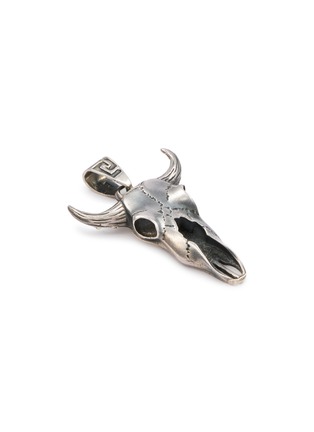 Detail View - Click To Enlarge - TIHWA JEWELRY - Silver Bull Skull Pendant