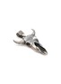 Detail View - Click To Enlarge - TIHWA JEWELRY - Silver Bull Skull Pendant