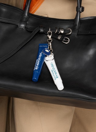 Front View - Click To Enlarge - BAZ & FRIENDS - Boss Mini Lip Balm — Blueberry