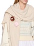 Back View - Click To Enlarge - BAZ & FRIENDS - Mini Monster Crew Brooch — Pack of 4