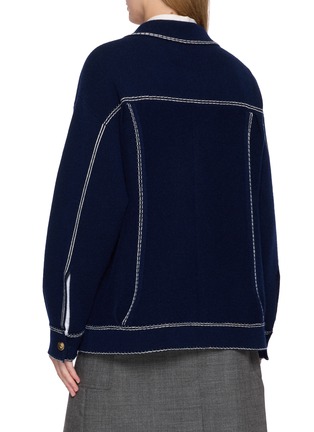  - BAZ & FRIENDS - x Cynthia & Xiao Knit Cashmere Denim Jacket