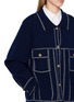  - BAZ & FRIENDS - x Cynthia & Xiao Knit Cashmere Denim Jacket