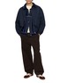 Figure View - Click To Enlarge - BAZ & FRIENDS - x Cynthia & Xiao Knit Cashmere Denim Jacket