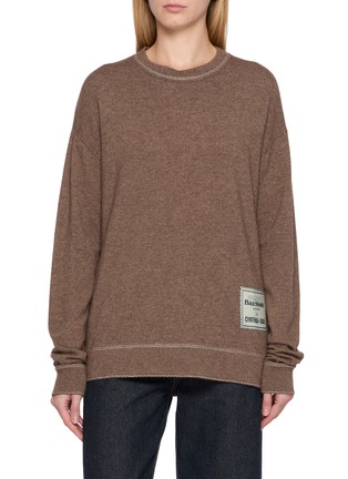 Detail View - Click To Enlarge - BAZ & FRIENDS - x Cynthia & Xiao Knit Cashmere Sweater