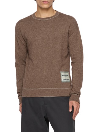 Front View - Click To Enlarge - BAZ & FRIENDS - x Cynthia & Xiao Knit Cashmere Sweater