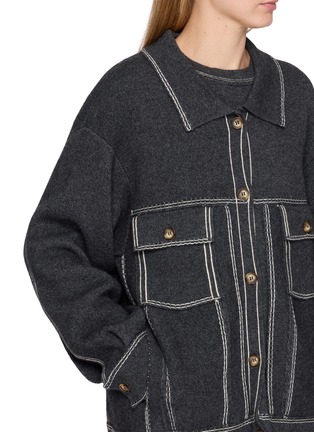  - BAZ & FRIENDS - x Cynthia & Xiao Knit Denim Jacket