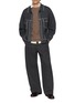 Figure View - Click To Enlarge - BAZ & FRIENDS - x Cynthia & Xiao Knit Denim Jacket