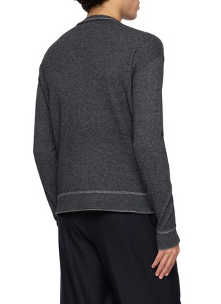 Back View - Click To Enlarge - BAZ & FRIENDS - x Cynthia & Xiao Knit Cashmere Sweater