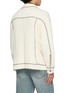 Back View - Click To Enlarge - BAZ & FRIENDS - x Cynthia & Xiao Knit Denim Jacket