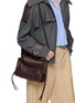 Front View - Click To Enlarge - LOEWE - Mini Amazona 180 Leather Bag