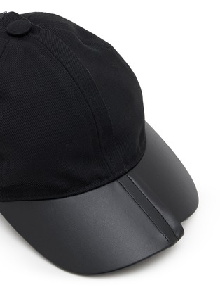 Detail View - Click To Enlarge - COMME DES GARCONS SHIRT ACCESSORIES - Asymmetrical Baseball Hat