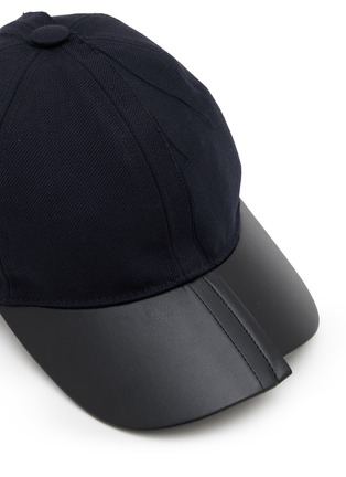 Detail View - Click To Enlarge - COMME DES GARCONS SHIRT ACCESSORIES - Asymmetrical Baseball Hat