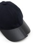 Detail View - Click To Enlarge - COMME DES GARCONS SHIRT ACCESSORIES - Asymmetrical Baseball Hat