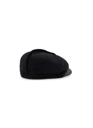 Figure View - Click To Enlarge - COMME DES GARCONS SHIRT ACCESSORIES - Leather Brim Gavroche Hat