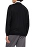 Back View - Click To Enlarge - GOOD PEOPLE GOOD STITCHING GOOD PRODUCT - V Neck Knit Sweater