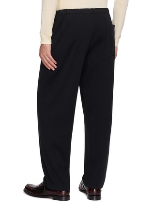 Back View - Click To Enlarge - GOOD PEOPLE GOOD STITCHING GOOD PRODUCT - Relaxed Straight Leg Drawstring Trousers