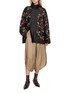 Figure View - Click To Enlarge - KATLIAX - Triangle Patchwork Jacket