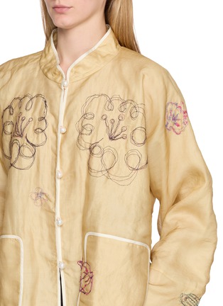  - KATLIAX - Embroidered Stand Collar Jacket