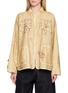 KATLIAX Embroidered Stand Collar Jacket