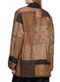 Back View - Click To Enlarge - KATLIAX - Raw Edge Patchwork Jacket