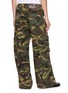 Back View - Click To Enlarge - ÁMR DE SAÍSON - Relaxed Camouflage Print Cargo Trousers