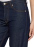  - ÁMR DE SAÍSON - Low Rise Bootcut Cotton Denim Jeans